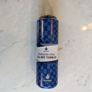 Manna Stainless Steel Tall Boy 24 oz Tumbler with Straw